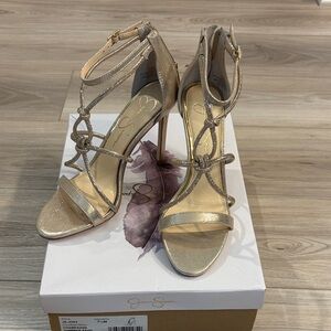 Jessica Simpson strappy heels